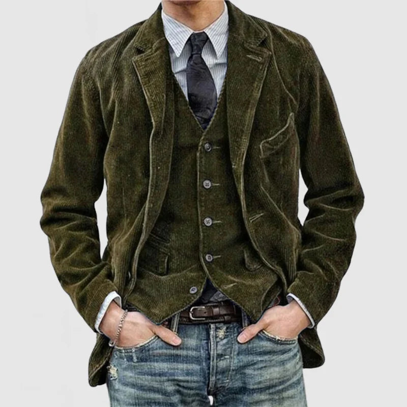 CONJUNTO CHAQUETA + CHALECO VINTAGE