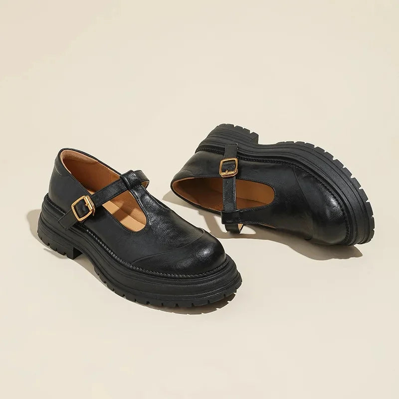 ZAPATOS MARY JANE CON PLATAFORMA