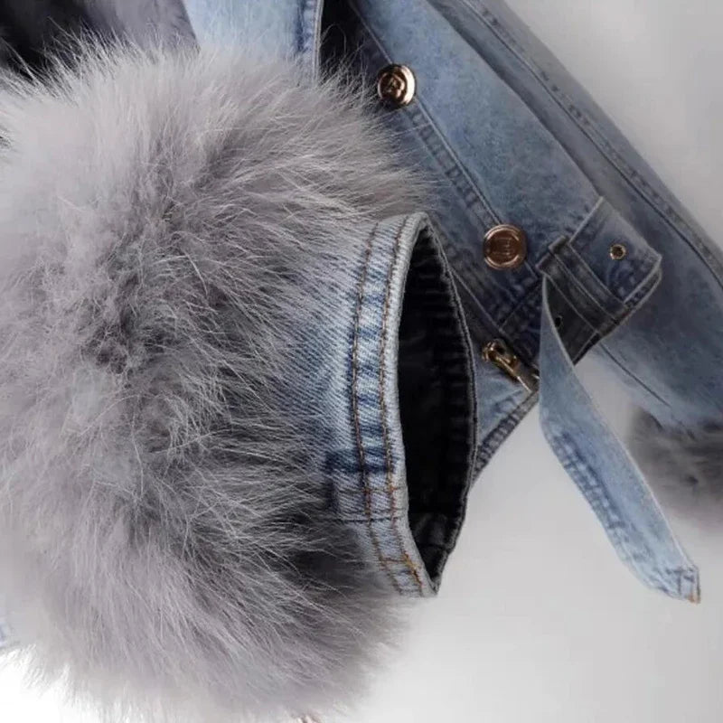 CHAQUETA VESPERA CON FORRO DE PELO