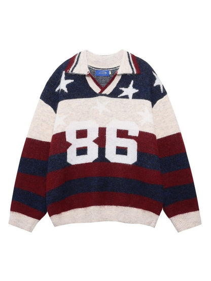 JERSEY RETRO STRIPES & STARS – EDICIÓN LIMITADA NAVIDAD