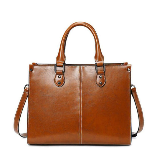 BOLSO TOTE EN PIEL