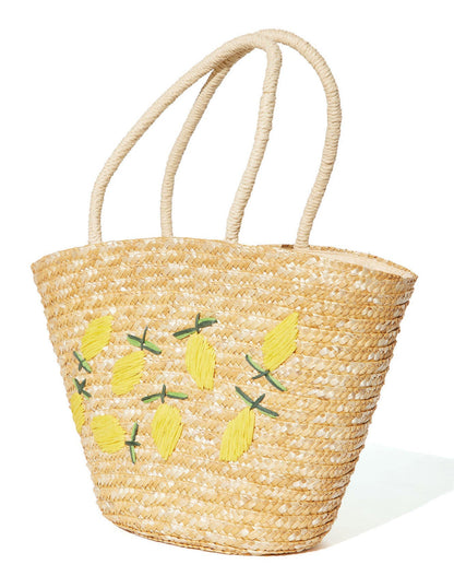 Natural Lemons – Bolso con estampado de limón