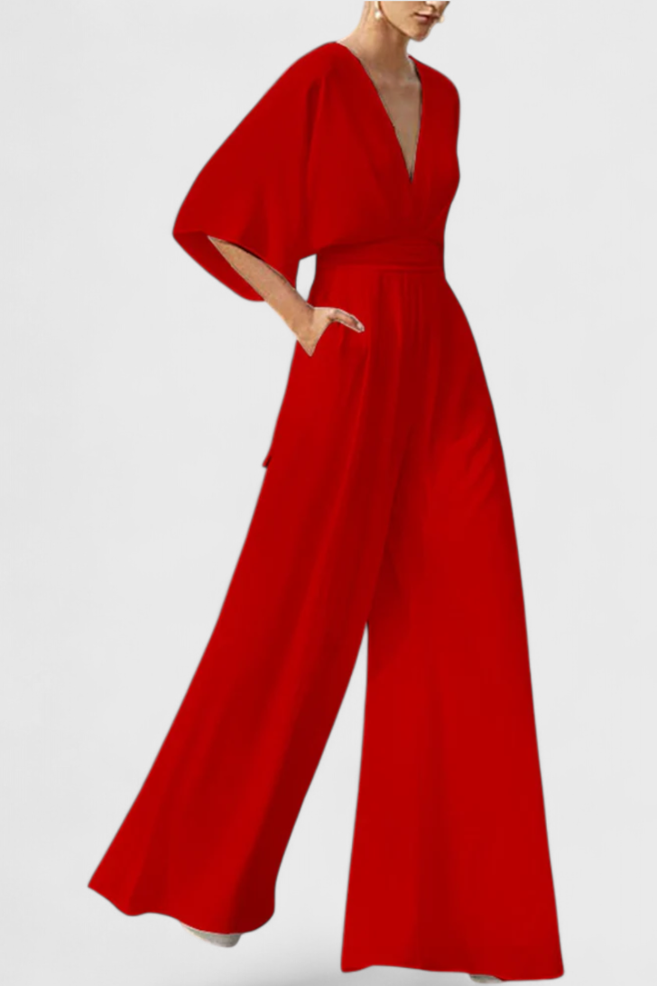 MONO CON ESCOTE EN V ELEGANTE