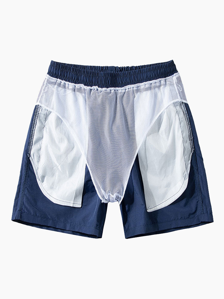 Camisa de Botón y Pantalones Cortos de Baño Island Sailing