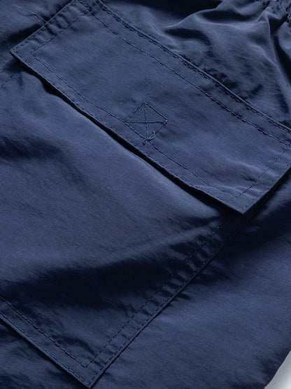 CONJUNTO Camisa de Botones y Pantalones Cortos de Baño