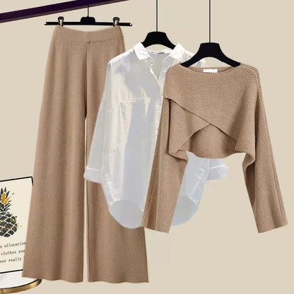 Tina™ | Comodo set tre pezzi a maniche lunghe