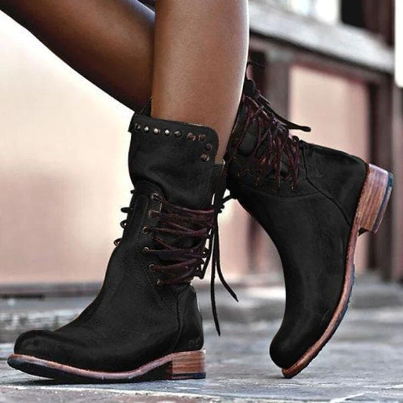 BOTINES WESTERN DE MUJER