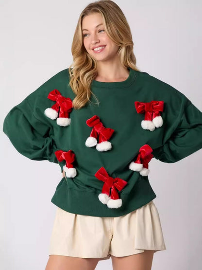 JERSEY NAVIDEÑO CON LAZOS 3D