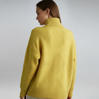 PULLOVER SUAVE DE CUELLO VUELTO