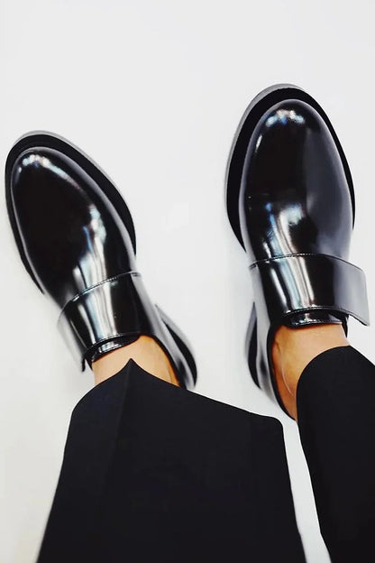 MOCASINES MINIMALISTAS EFECTO ESPEJO