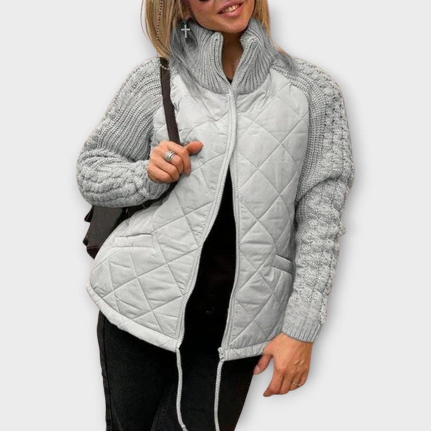 LIVIANE™ | CHAQUETA CHIC DE PUNTO REFINADO
