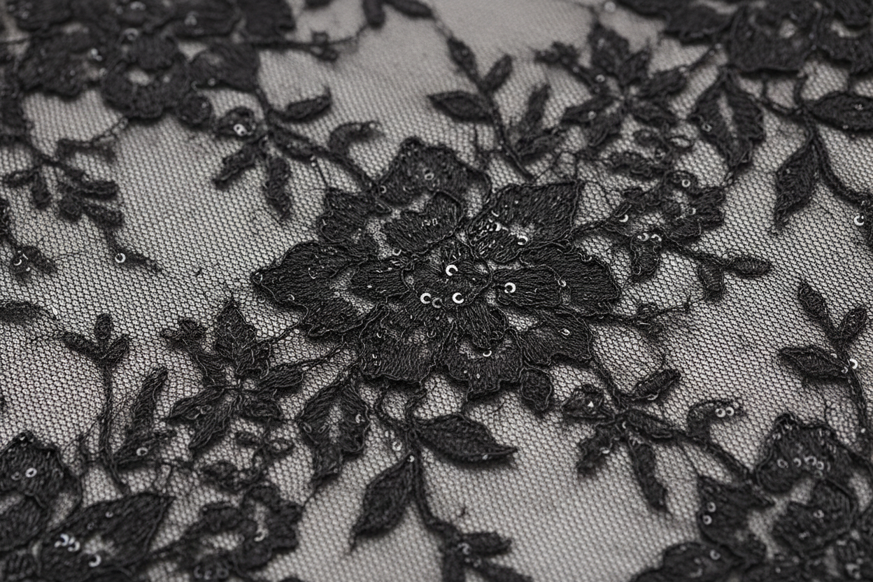 NAFISA™ | VESTIDO ENTALLADO DE ENCAJE