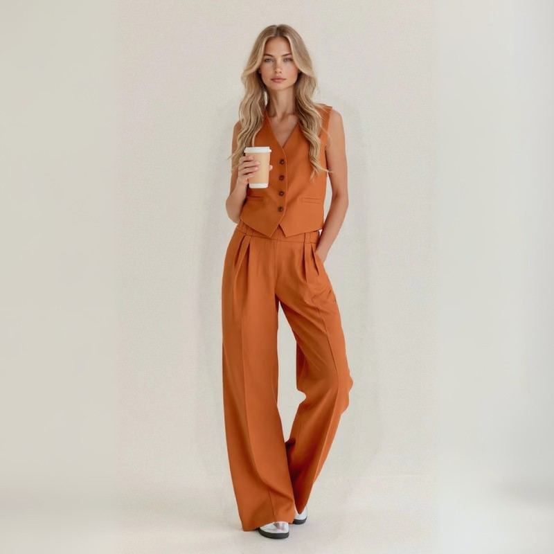 CONJUNTO CASUAL DE LINO | ANITA