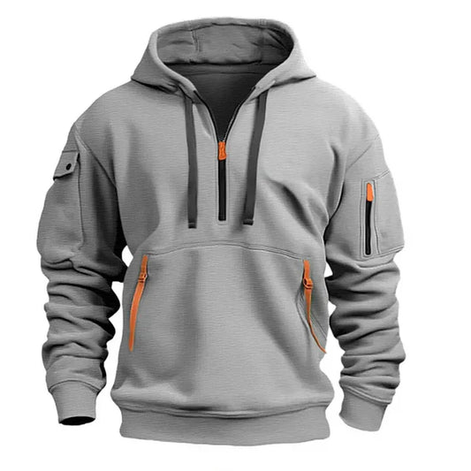 SUDADERA CÁLIDA CON GORRO n.07538