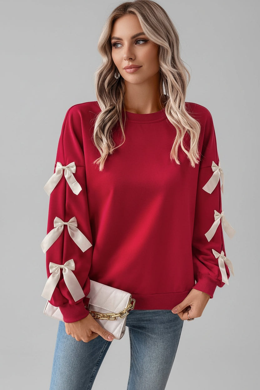SUDADERA SWEET BOW