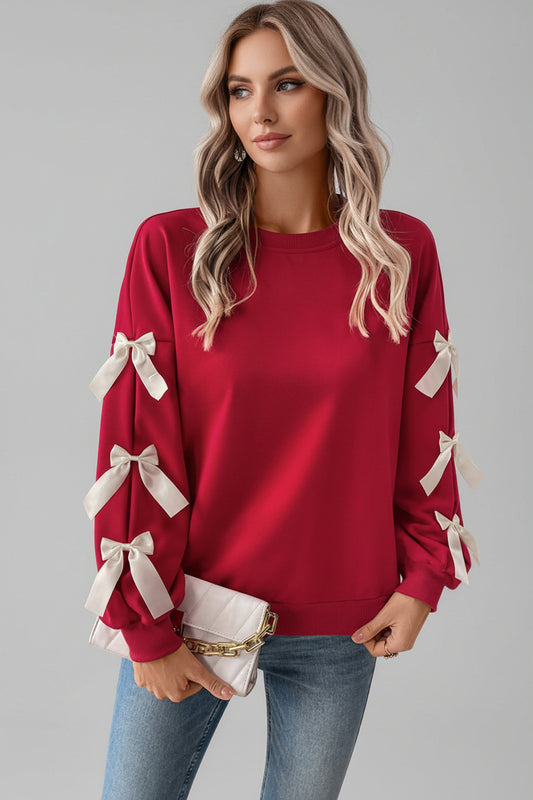 SUDADERA SWEET BOW
