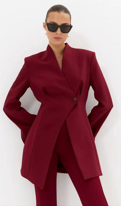 BLAZER CORTE EN V