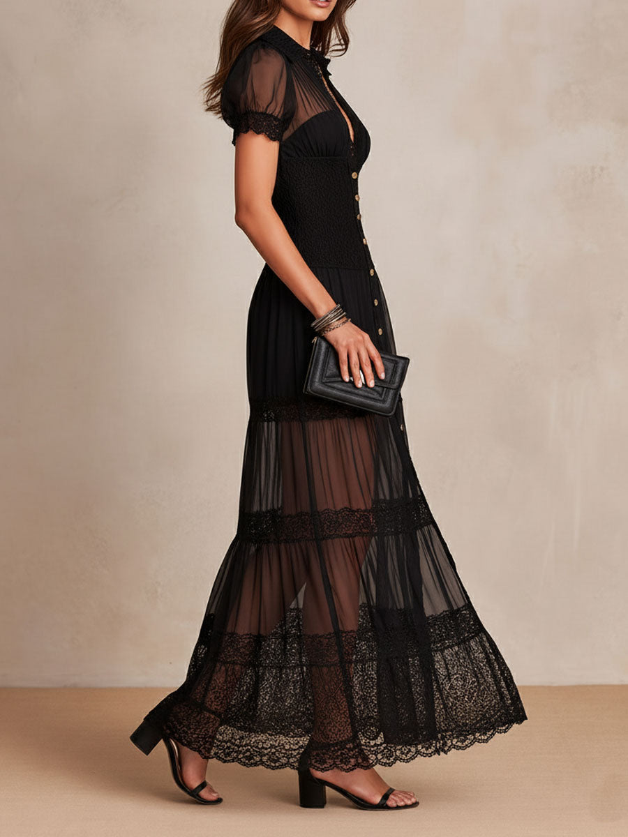 Gillian – Vestido Maxi Boho Elegante