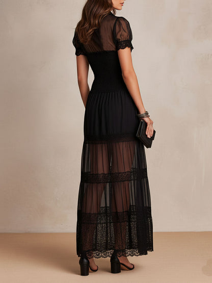 Gillian – Vestido Maxi Boho Elegante
