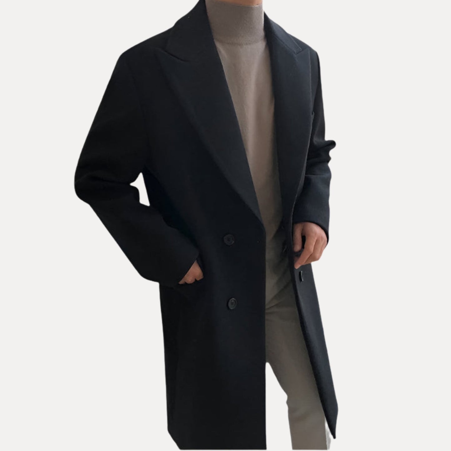 DOUBLE-BREASTED COAT CALIDEZ PREMIUM