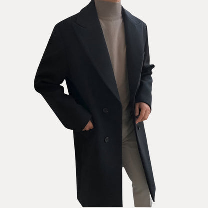 DOUBLE-BREASTED COAT CALIDEZ PREMIUM