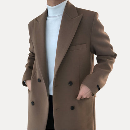 DOUBLE-BREASTED COAT CALIDEZ PREMIUM