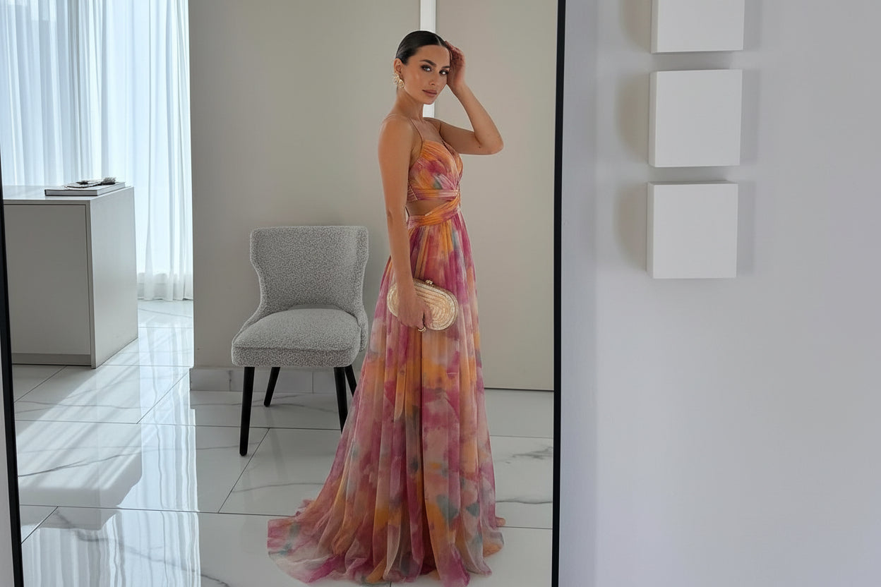 DORTE | VESTIDO FLORAL ROMANTIC