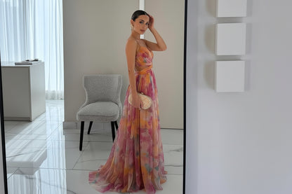 DORTE | VESTIDO FLORAL ROMANTIC