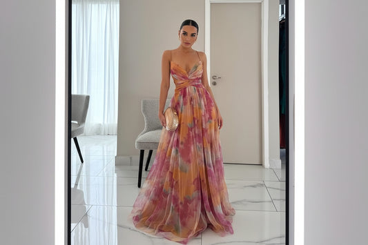 DORTE | VESTIDO FLORAL ROMANTIC