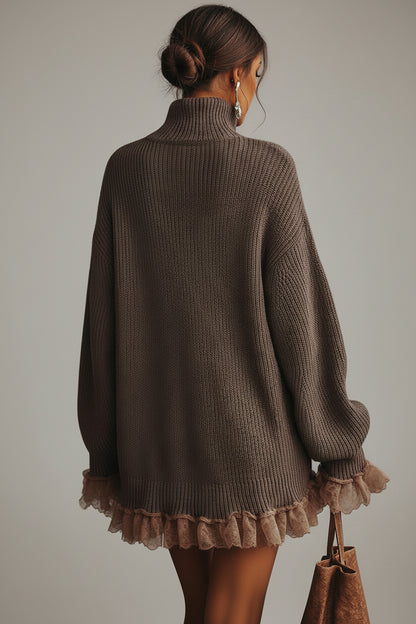 LUNARA™  | VESTIDO DE PUNTO OVERSIZE