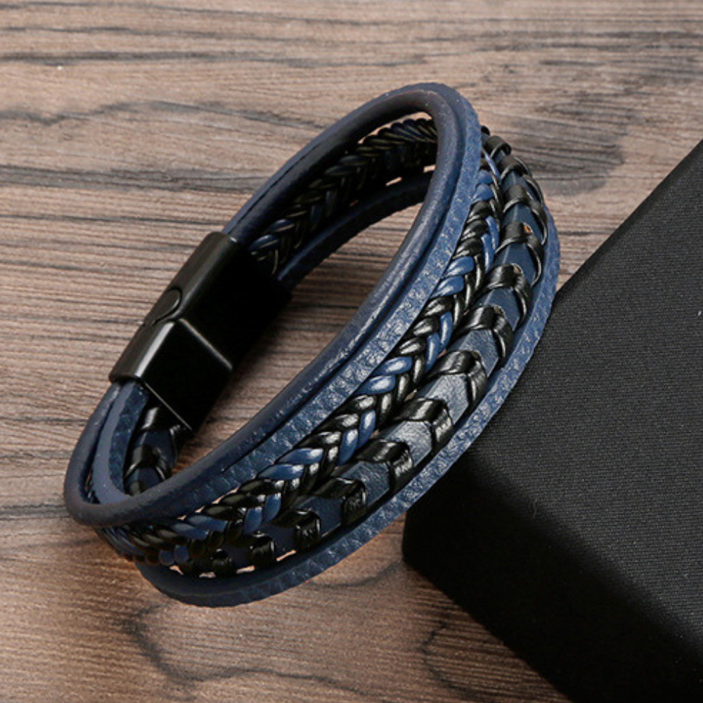 Brazalete Ragnar | Pulsera de Cuero Trenzado