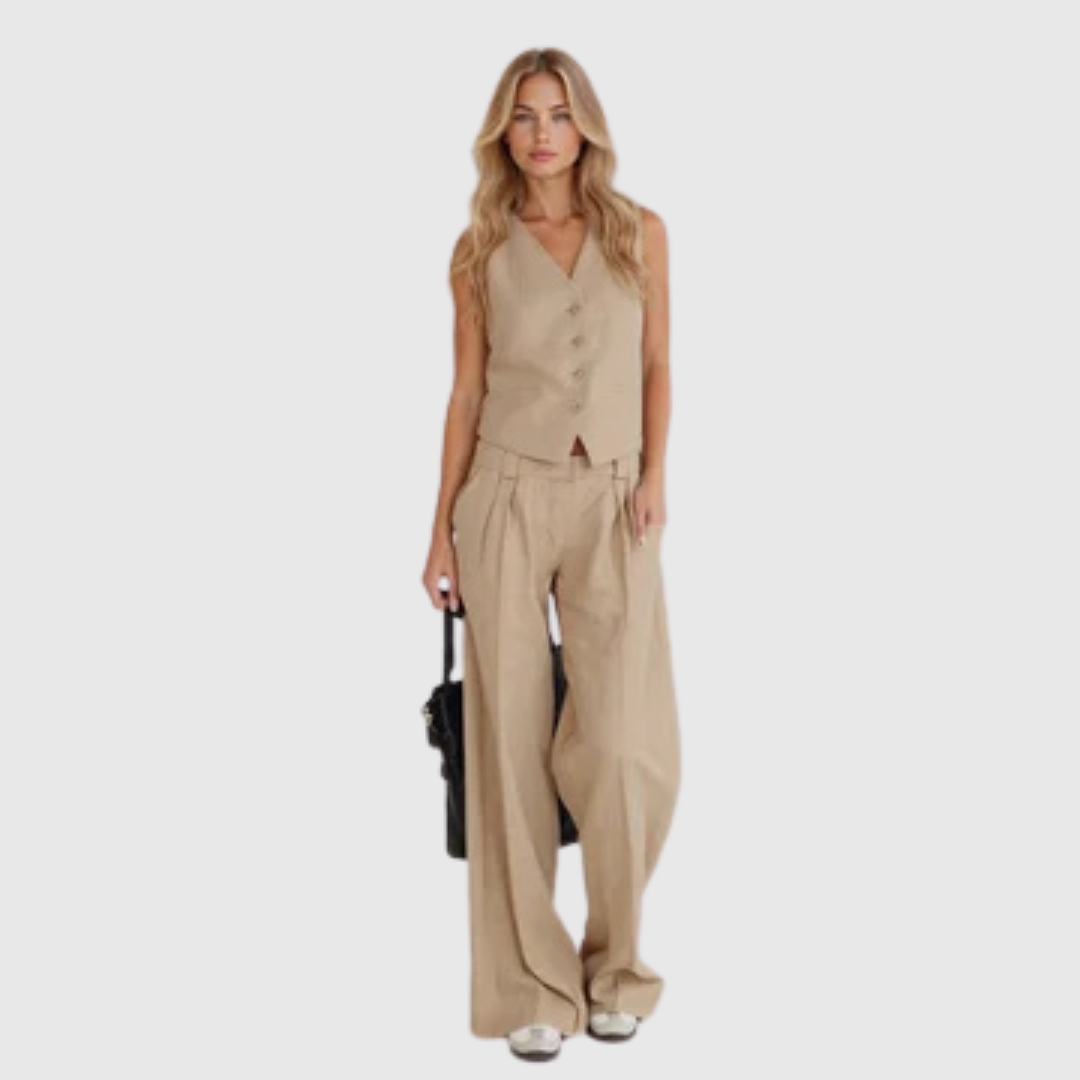 CONJUNTO CASUAL DE LINO | ANITA