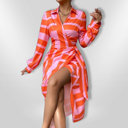 SOLANA – VESTIDO CRUZADO ELEGANTE