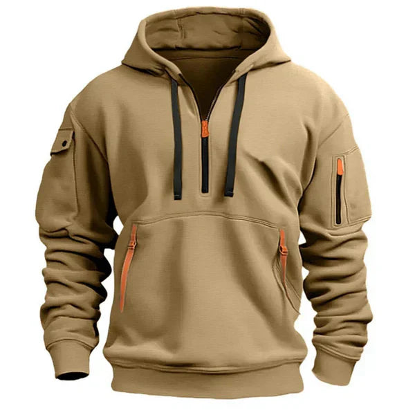 SUDADERA CÁLIDA CON GORRO n.07538