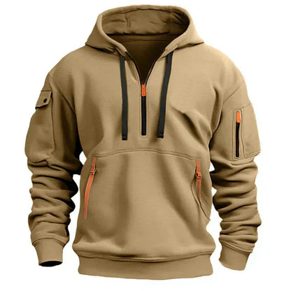 SUDADERA CÁLIDA CON GORRO n.07538