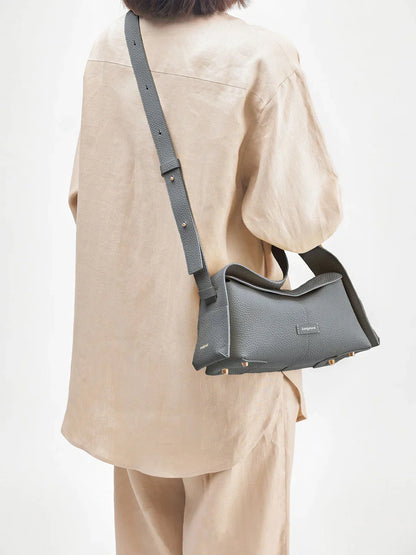 BOLSO MEI LING MINI | GRIS ANTRACITA