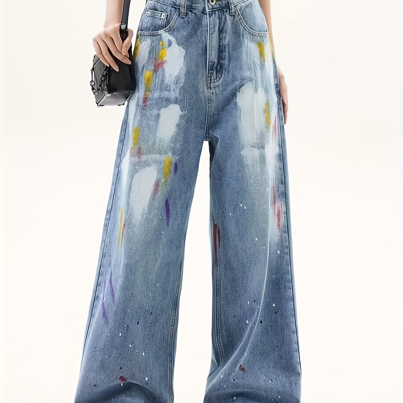 PANTALÓN PRINT GRÁFICO FLARE STREET