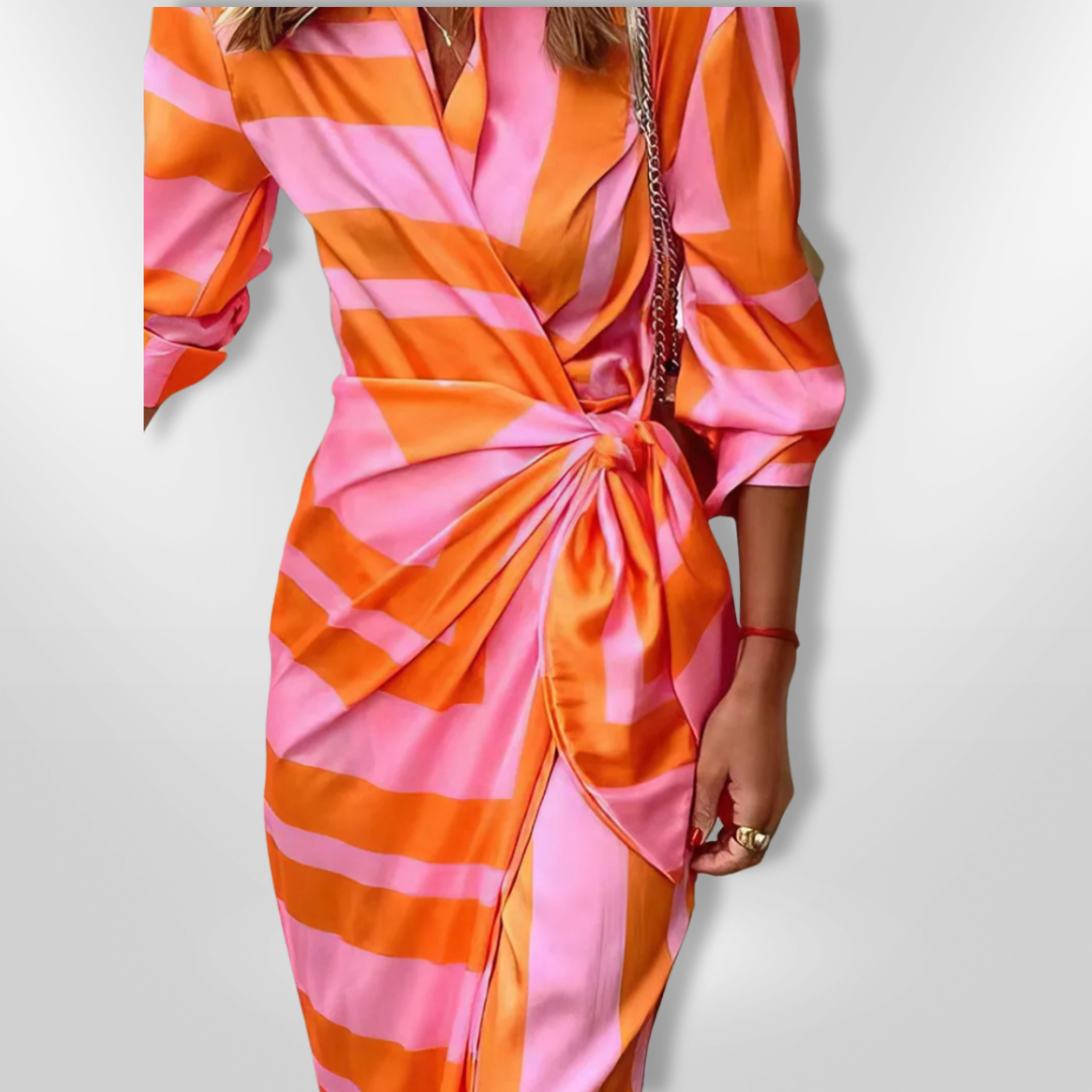 SOLANA – VESTIDO CRUZADO ELEGANTE