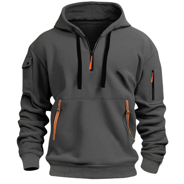 SUDADERA CÁLIDA CON GORRO n.07538