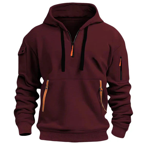 SUDADERA CÁLIDA CON GORRO n.07538