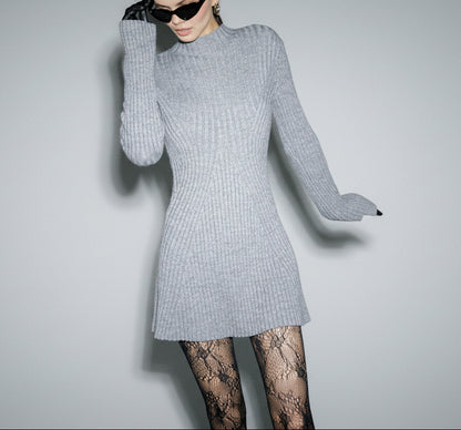 VESTIDO MINI DE PUNTO