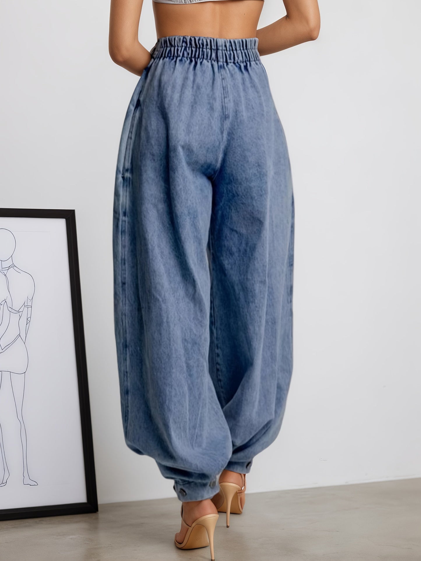 PANTALÓN HAREM VINTAGE JOGGER