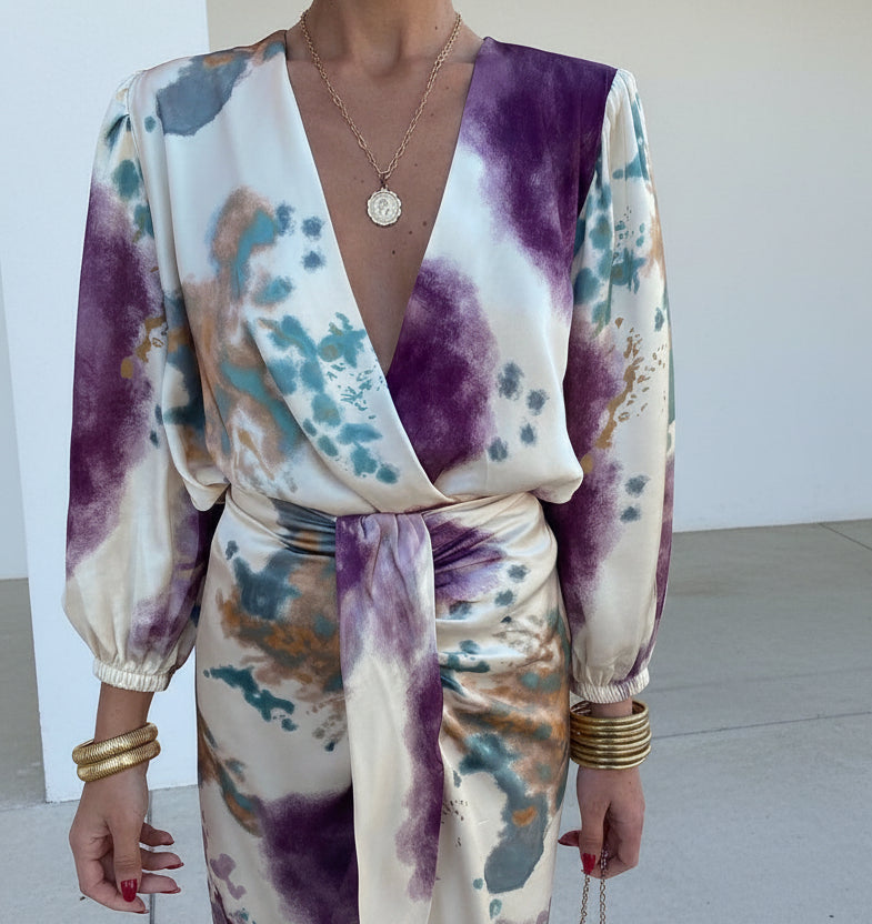 Morday – Vestido Midi Tropical