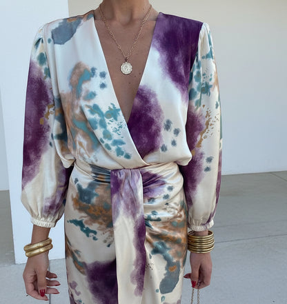 Morday – Vestido Midi Tropical