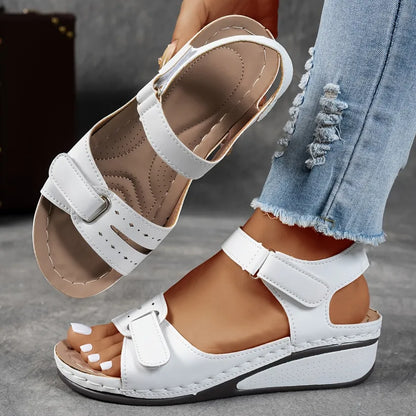 LUCA | SANDALIAS CUÑA CONFORT ELEGANTE