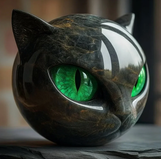 NIXTAR™ |  ESCULTURA GATO MÍSTICO