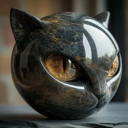 NIXTAR™ |  ESCULTURA GATO MÍSTICO