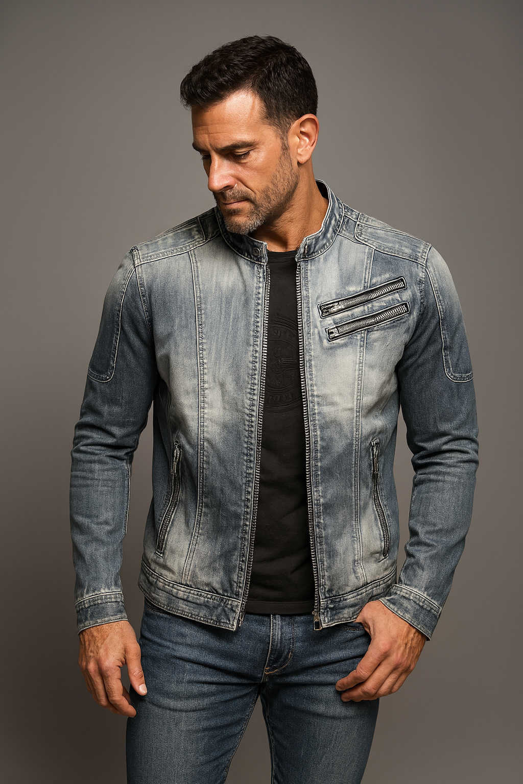 CHAQUETA DENIM VERSÁTIL