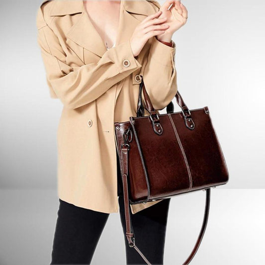 BOLSO TOTE EN PIEL