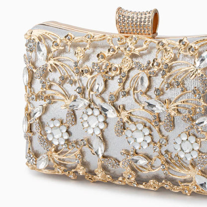 POCHETTE NOIRÉA STRASS